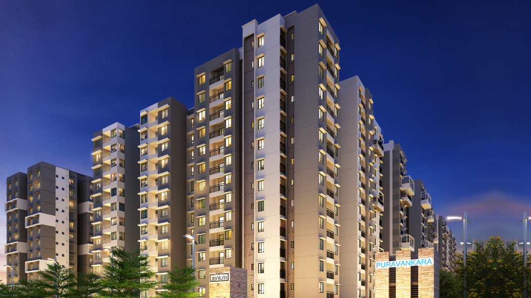 Purva Celestial Premium 2 and 3 BHK Apartments in Airport Road, Bangalore