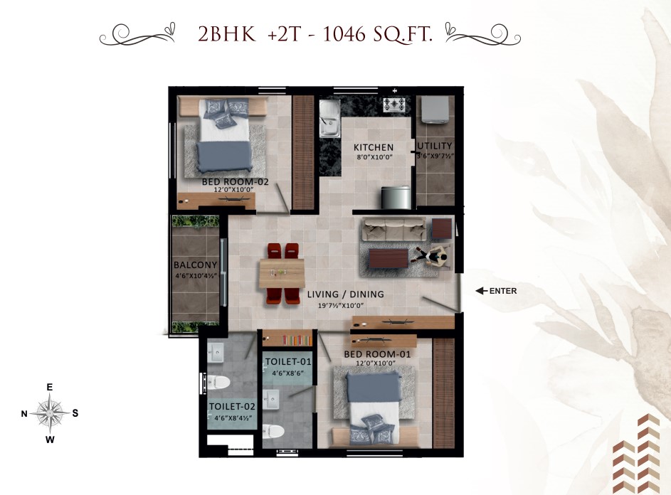 RWD Waterfront Premium Residential Flats with Waterfront Views in Chennai