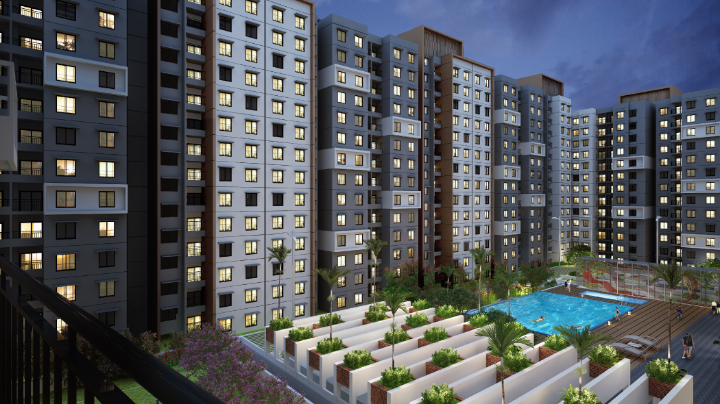Purva Celestial Premium 2 and 3 BHK Apartments in Airport Road, Bangalore