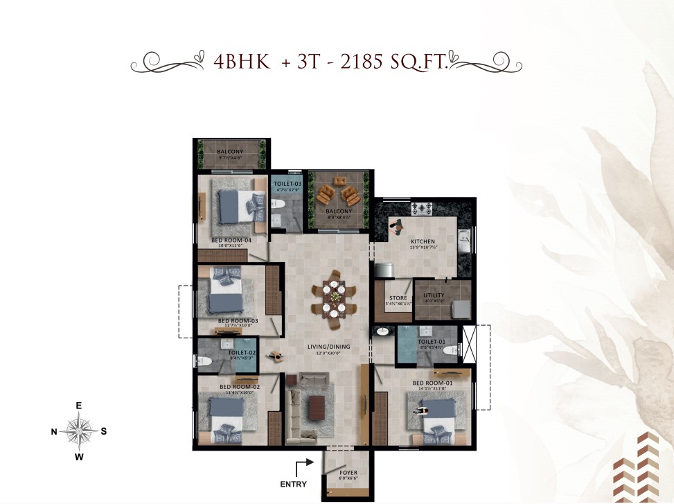 RWD Waterfront Premium Residential Flats with Waterfront Views in Chennai
