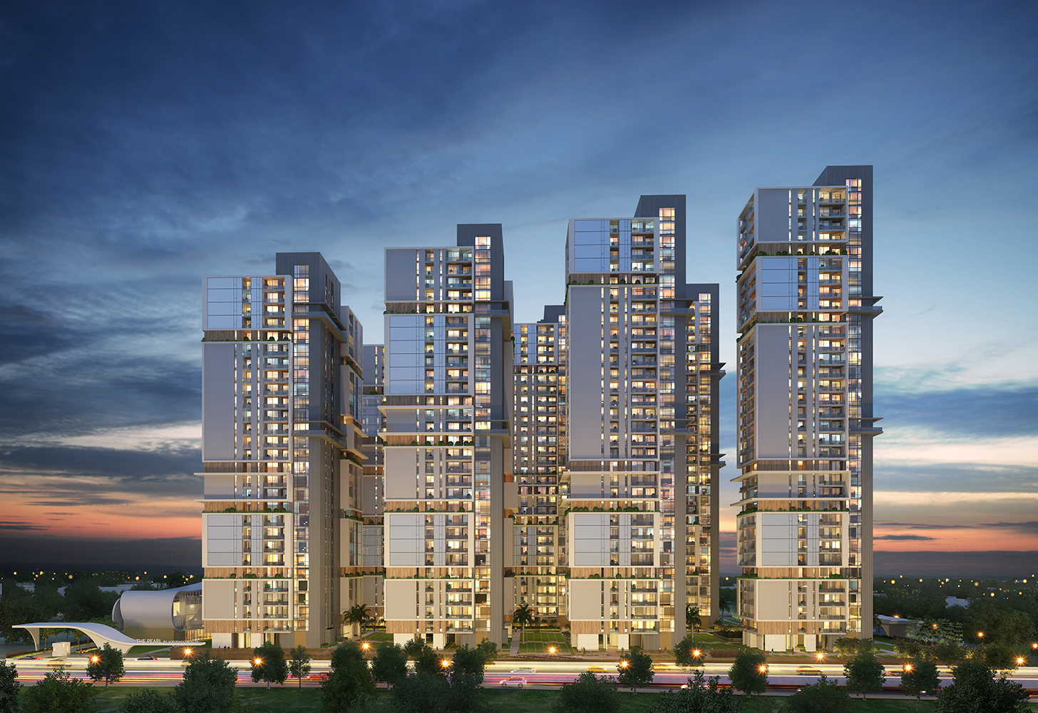 The Pearl Premium 2 3 BHK Apartments in Kondapur Hyderabad