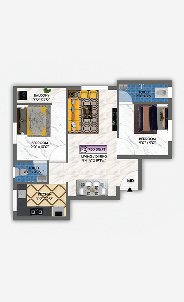 Flats for Sale in Pammal Near GST | Price from ?25L Onwards