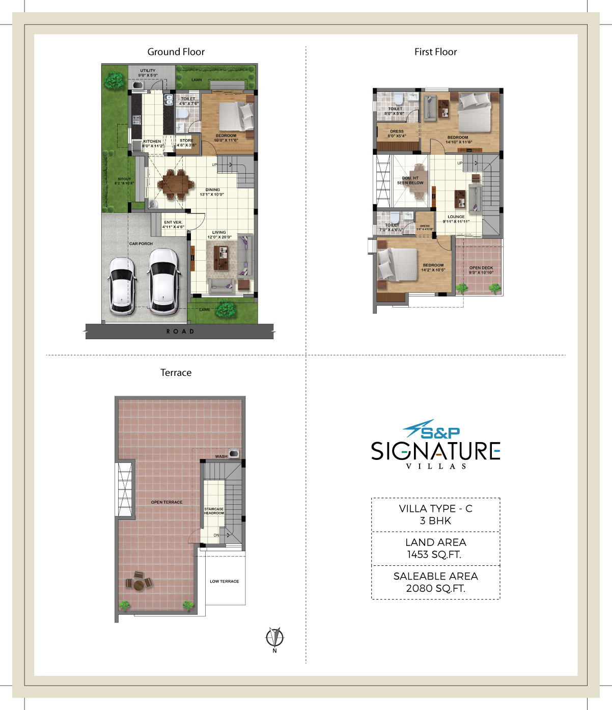 S&P Signature Villas in Medavakkam | Price from ?60L
