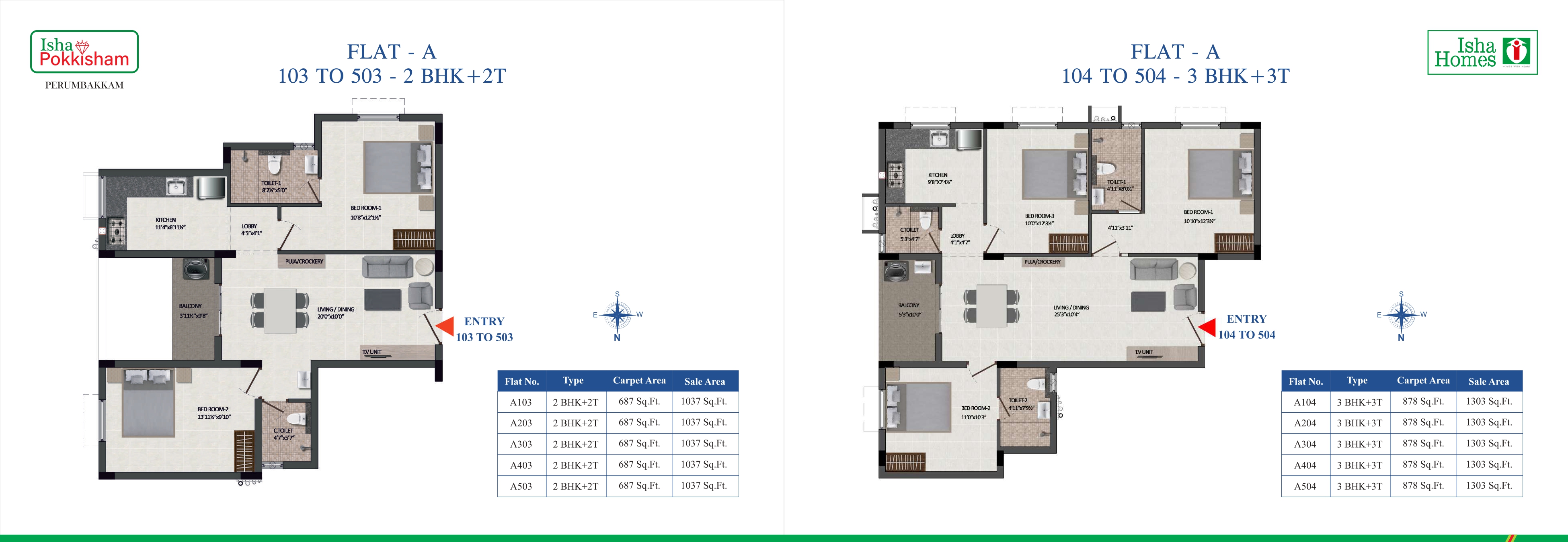 Isha Pokkisham Premium Residential Apartments in Chennai