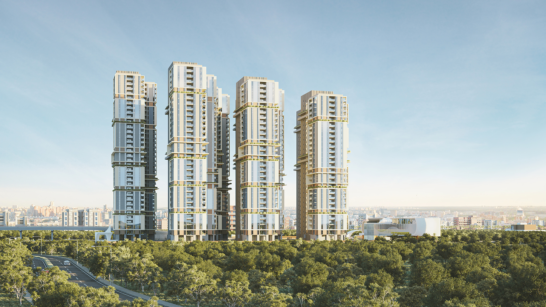 The Pearl Premium 2 3 BHK Apartments in Kondapur Hyderabad