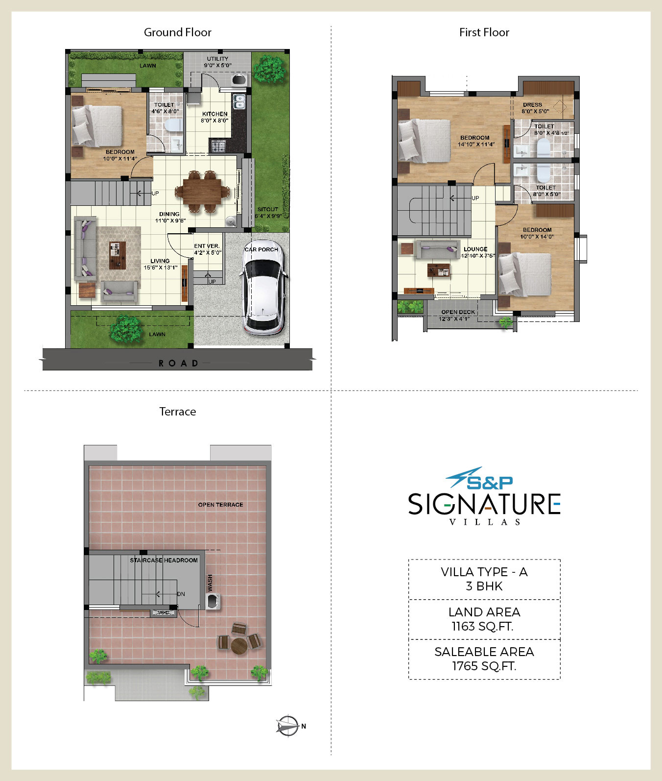 S&P Signature Villas in Medavakkam | Price from ?60L