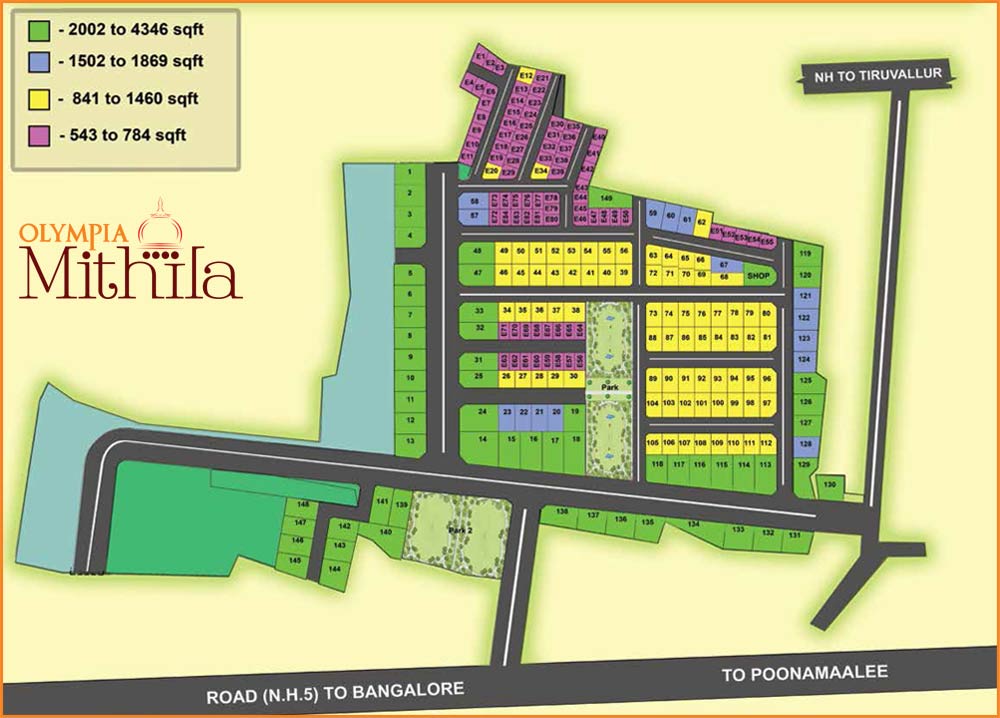 Olympia Mithila Plots | Ready-to-Build Plots in Poonamallee